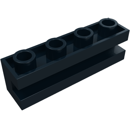 Part 2653 - Brick, Modified 1 x 4 with Channel - De BrickPlaats