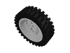 Part 2695c01 - Wheel 30mm D. x 13mm (13 x 24 Model Team), with Black Tire 13 x 24 Model Team (2695 / 2696) - De BrickPlaats