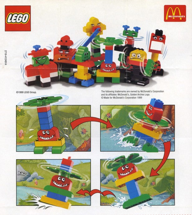 Set 2719 - Heli Monster polybag - De BrickPlaats
