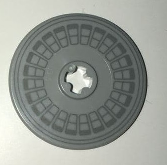 Part 2723pb086 - Technic, Disk 3 x 3 with Hubcap Pattern - De BrickPlaats