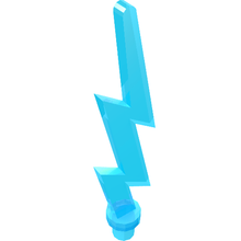 Part 27256 - Wave Angular Single with Bar End (Lightning Bolt) - De BrickPlaats