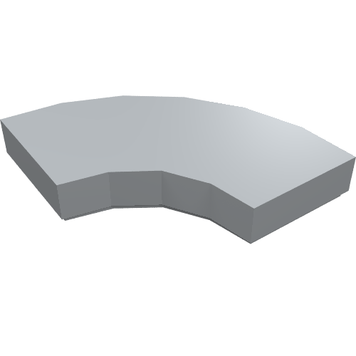 Part 27925 - Tile, Round Corner 2 x 2 Macaroni - De BrickPlaats