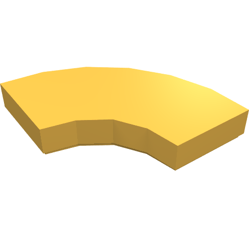 Part 27925 - Tile, Round Corner 2 x 2 Macaroni - De BrickPlaats