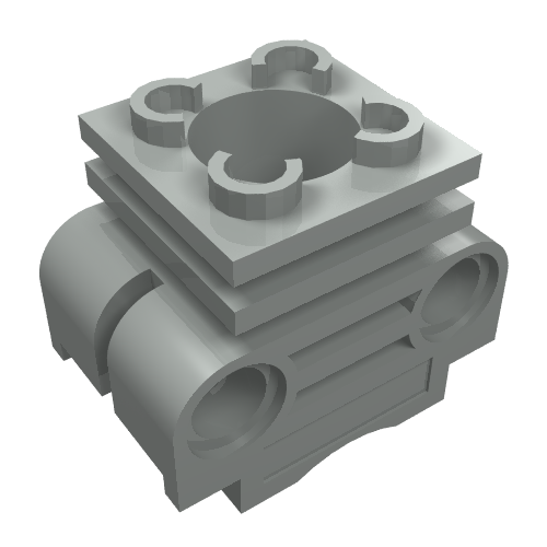 Part 2850a - Technic Engine Cylinder with Side Slots - De BrickPlaats