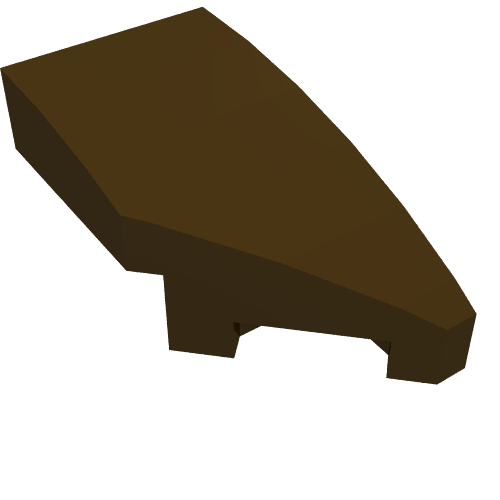 Part 29119 - Wedge 2 x 1 x 2/3 Right - De BrickPlaats