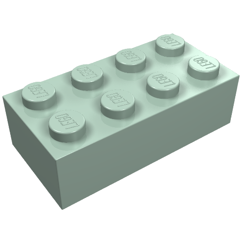 Part 3001 - Brick 2 x 4 - De BrickPlaats