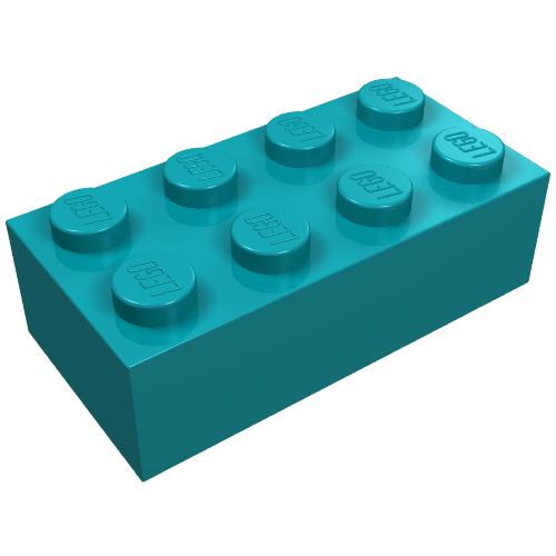 Part 3001 - Brick 2 x 4 - De BrickPlaats