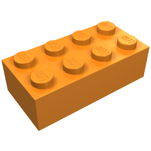 Part 3001 - Brick 2 x 4 - De BrickPlaats