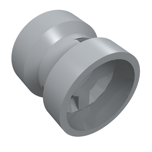 Part 30027b - Wheel 8mm D. x 9mm for Slicks, Hole Notched for Wheels Holder Pin - De BrickPlaats