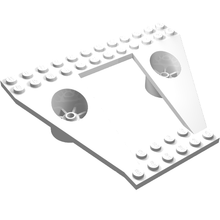 Part 30037 - Wing Plate Bi-level 12 x 9 x 2 1/3 - De BrickPlaats