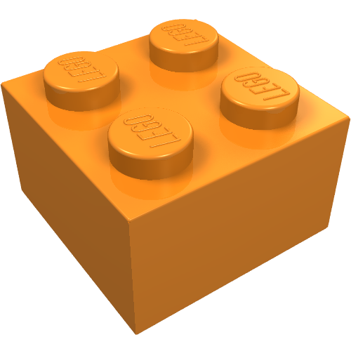 Part 3003 - Brick 2 x 2 - De BrickPlaats