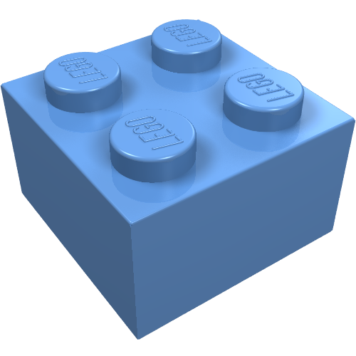 Part 3003 - Brick 2 x 2 - De BrickPlaats