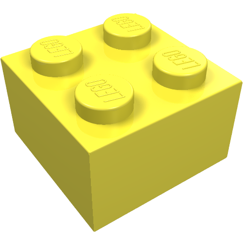 Part 3003 - Brick 2 x 2 - De BrickPlaats
