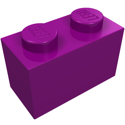 Part 3004 - Brick 1 x 2 - De BrickPlaats