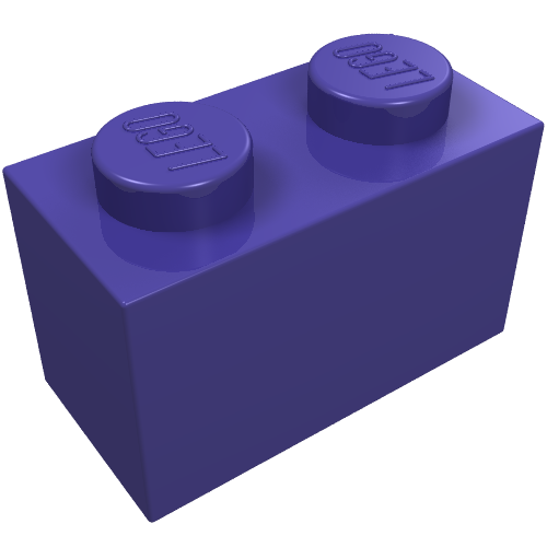 Part 3004 - Brick 1 x 2 - De BrickPlaats