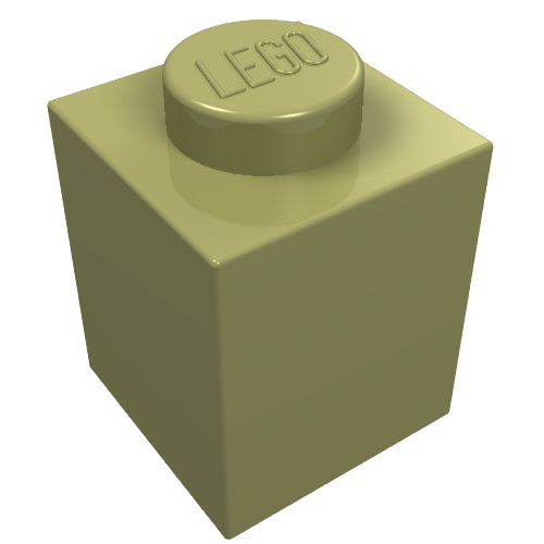 Part 3005 - Brick 1 x 1 - De BrickPlaats