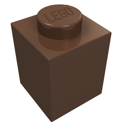 Part 3005 - Brick 1 x 1 - De BrickPlaats