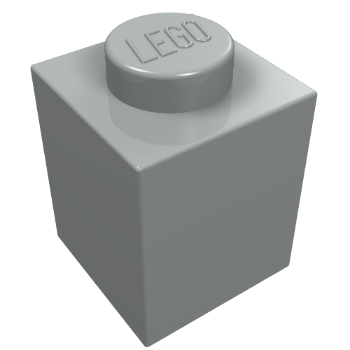 Part 3005 - Brick 1 x 1 - De BrickPlaats