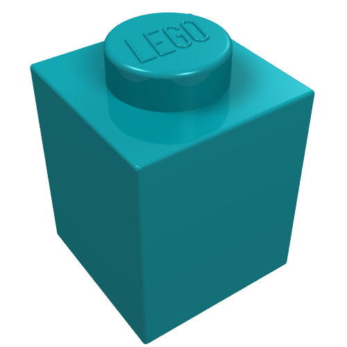 Part 3005 - Brick 1 x 1 - De BrickPlaats