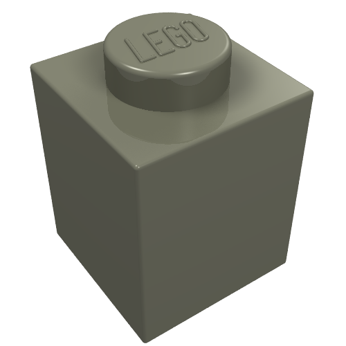 Part 3005 - Brick 1 x 1 - De BrickPlaats