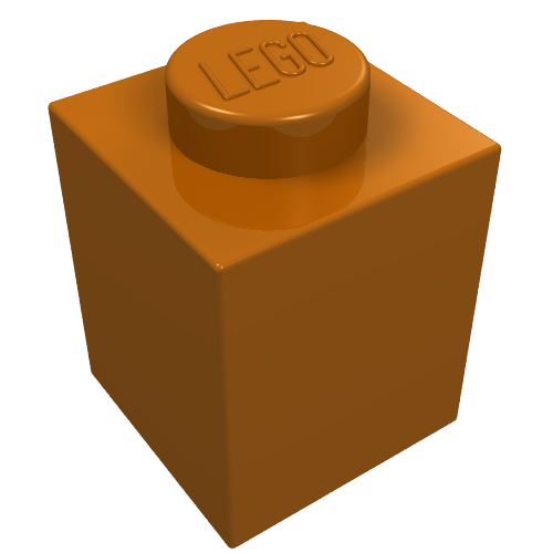 Part 3005 - Brick 1 x 1 - De BrickPlaats