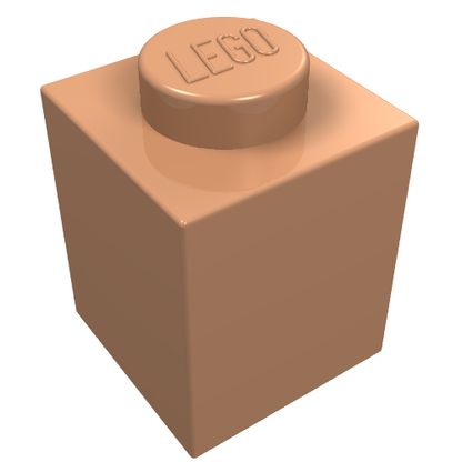 Part 3005 - Brick 1 x 1 - De BrickPlaats