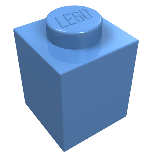 Part 3005 - Brick 1 x 1 - De BrickPlaats