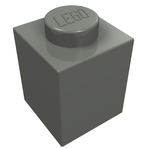 Part 3005 - Brick 1 x 1 - De BrickPlaats