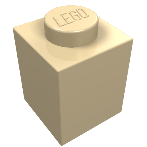 Part 3005 - Brick 1 x 1 - De BrickPlaats