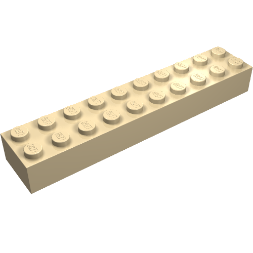 Part 3006 - Brick 2 x 10 - De BrickPlaats