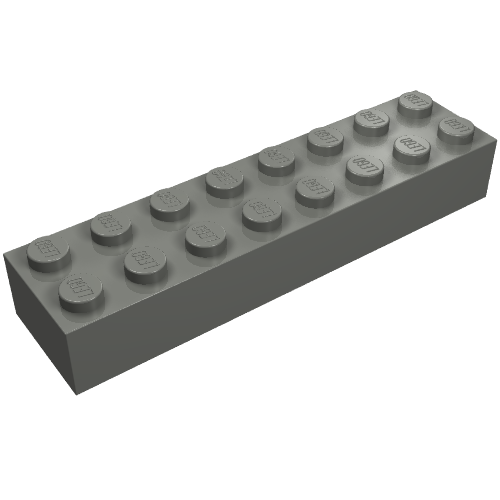 Part 3007 - Brick 2 x 8 - De BrickPlaats
