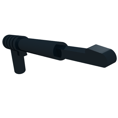 Part 30088 - Minifigure, Weapon Spear Gun with Rounded Trigger and Thin Spear Base - De BrickPlaats