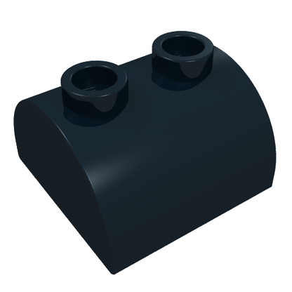 Part 30165 - Slope, Curved 2 x 2 Double with 2 Hollow Studs - De BrickPlaats