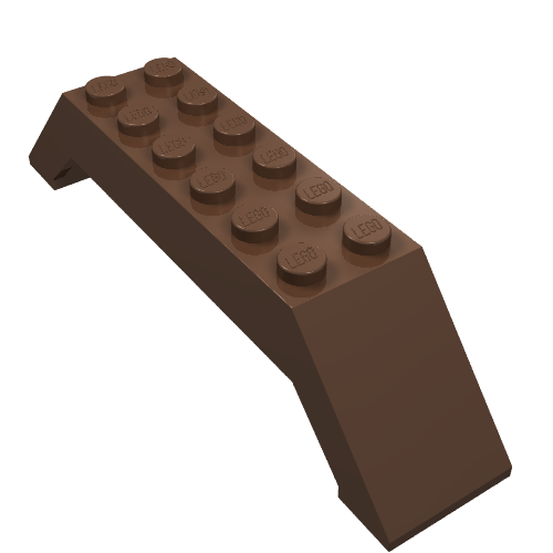 Part 30180 - Slope 45 10 x 2 x 2 Double - De BrickPlaats