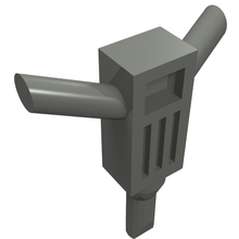 Part 30228 - Minifigure, Utensil Tool Motor Hammer / Jackhammer - De BrickPlaats
