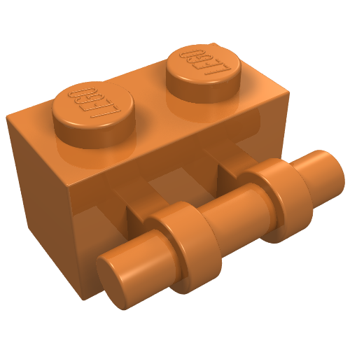 Part 30236 - Brick, Modified 1 x 2 with Bar Handle on Side - De BrickPlaats