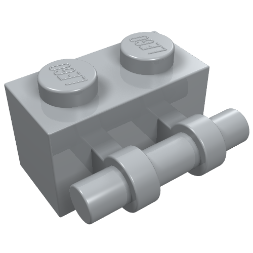 Part 30236 - Brick, Modified 1 x 2 with Bar Handle on Side - De BrickPlaats