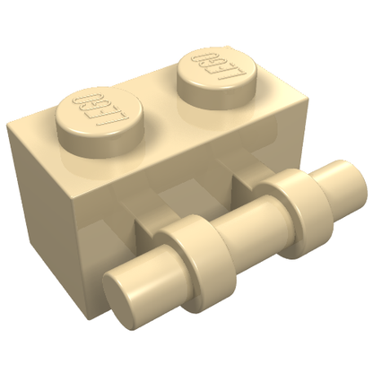 Part 30236 - Brick, Modified 1 x 2 with Bar Handle on Side - De BrickPlaats