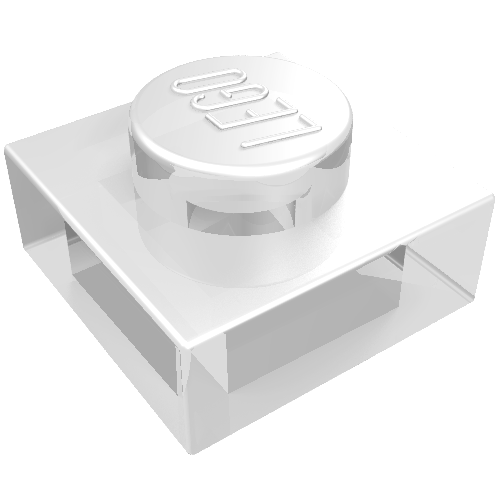 Part 3024 - Plate 1 x 1 - De BrickPlaats
