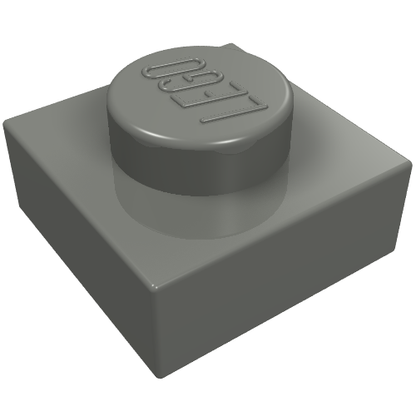 Part 3024 - Plate 1 x 1 - De BrickPlaats