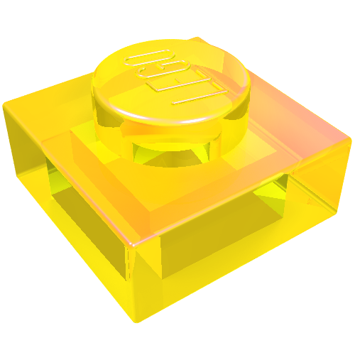 Part 3024 - Plate 1 x 1 - De BrickPlaats