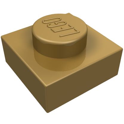 Part 3024 - Plate 1 x 1 - De BrickPlaats