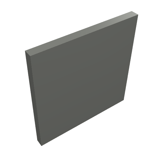 Part 30258 - Road Sign 2 x 2 Square with Clip - De BrickPlaats