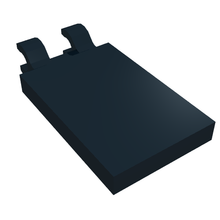 Part 30350b - Tile, Modified 2 x 3 with 2 Open O Clips - De BrickPlaats