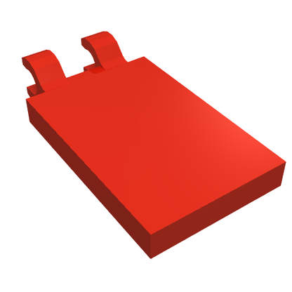 Part 30350b - Tile, Modified 2 x 3 with 2 Open O Clips - De BrickPlaats