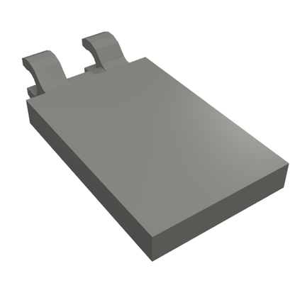Part 30350b - Tile, Modified 2 x 3 with 2 Open O Clips - De BrickPlaats