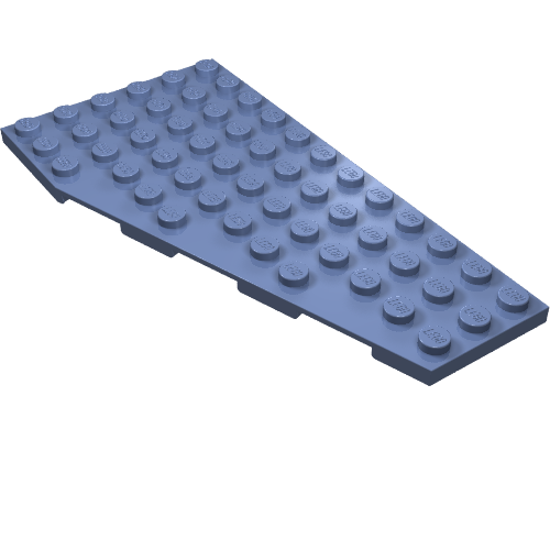 Part 30356 - Wedge, Plate 12 x 6 Right - De BrickPlaats