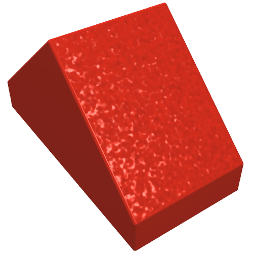 Part 3044a - Slope 45 2 x 1 Double without Inside Bar or Bottom Stud Holder - De BrickPlaats