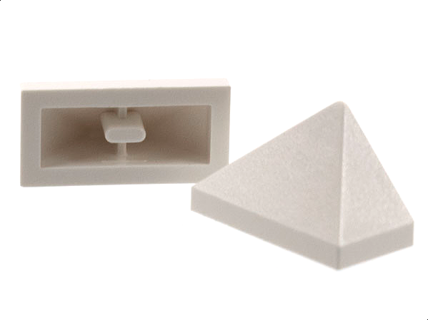 Part 3048c - Slope 45 2 x 1 Triple with Inside Bar - De BrickPlaats