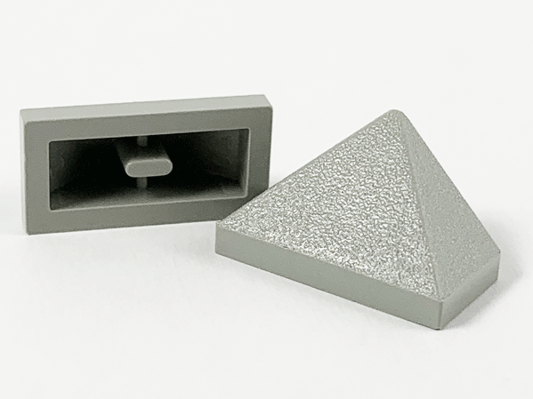 Part 3048c - Slope 45 2 x 1 Triple with Inside Bar - De BrickPlaats
